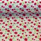Preview: Swafing Baumwolle kl. Rosenblüten auf Weiß